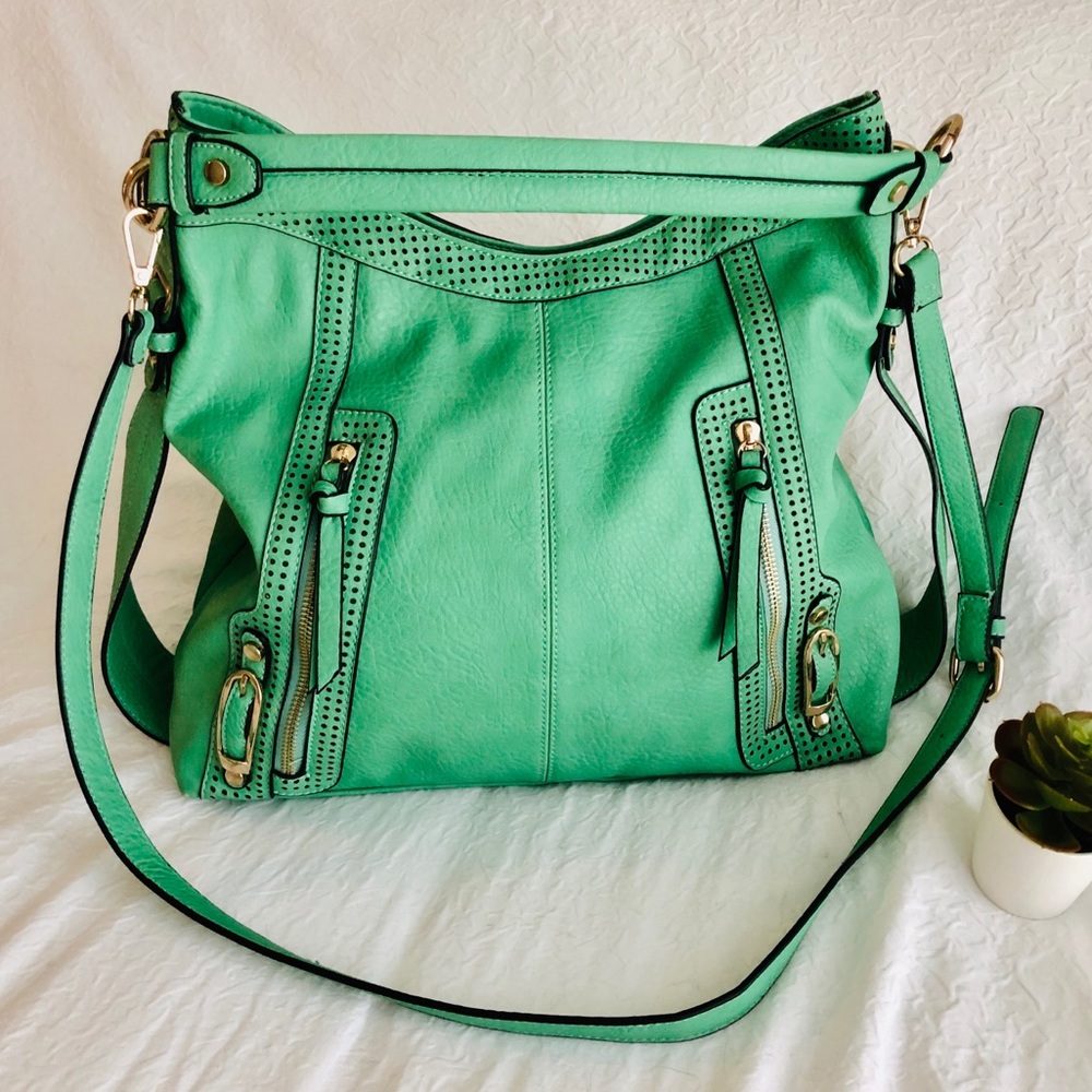 Sea Foam Green Urban Expressions Handbag